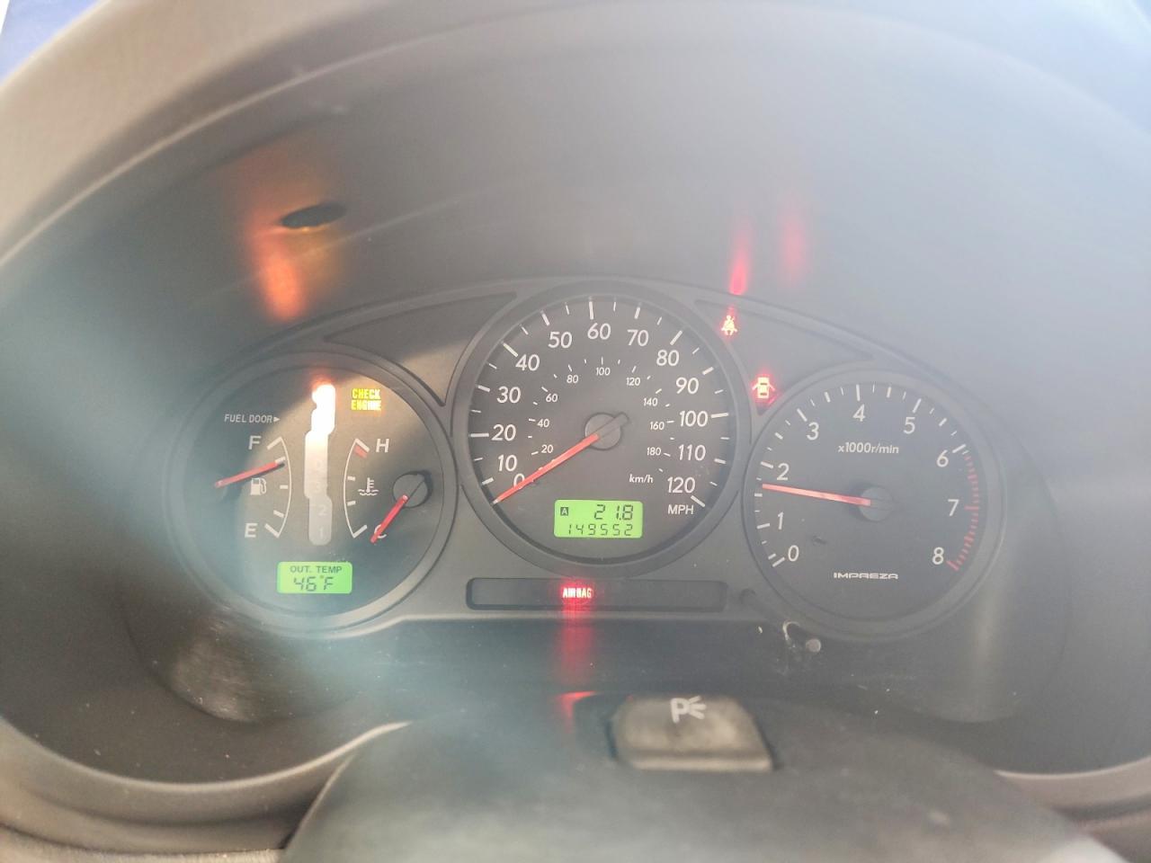 2004 SUBARU IMPREZA