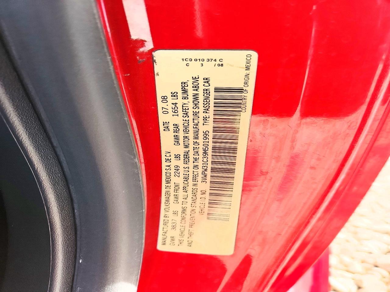 2009 VOLKSWAGEN Beetle