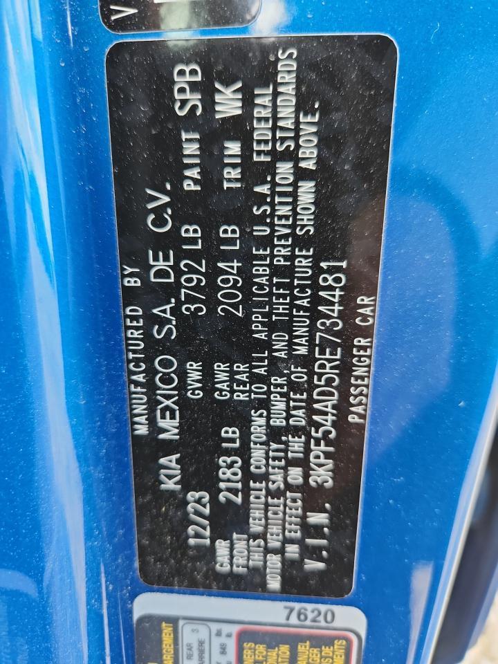 2024 KIA FORTE