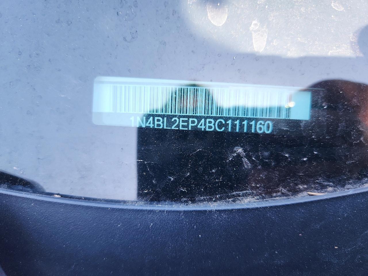 2011 NISSAN ALTIMA