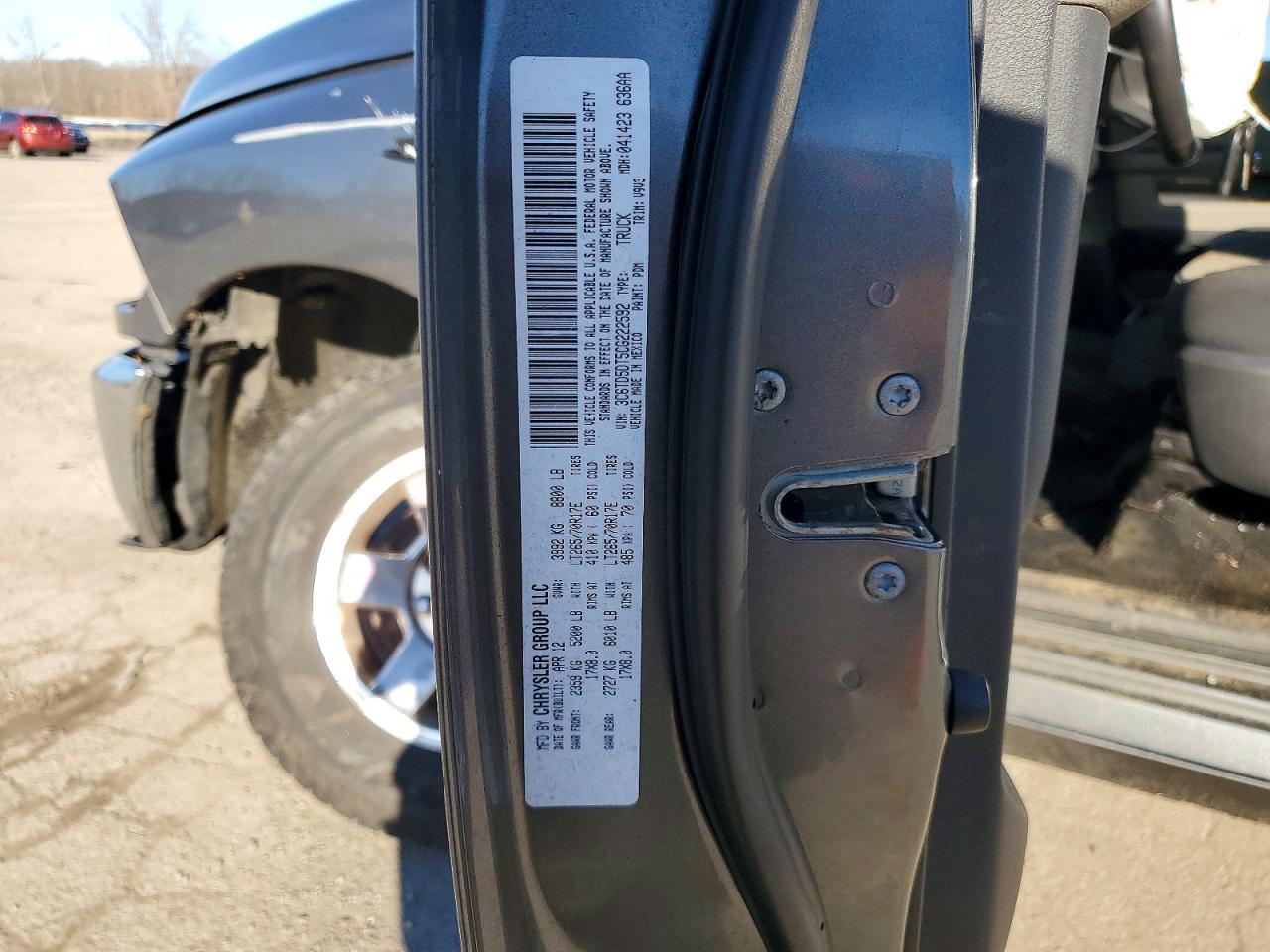 2012 DODGE Ram 2500