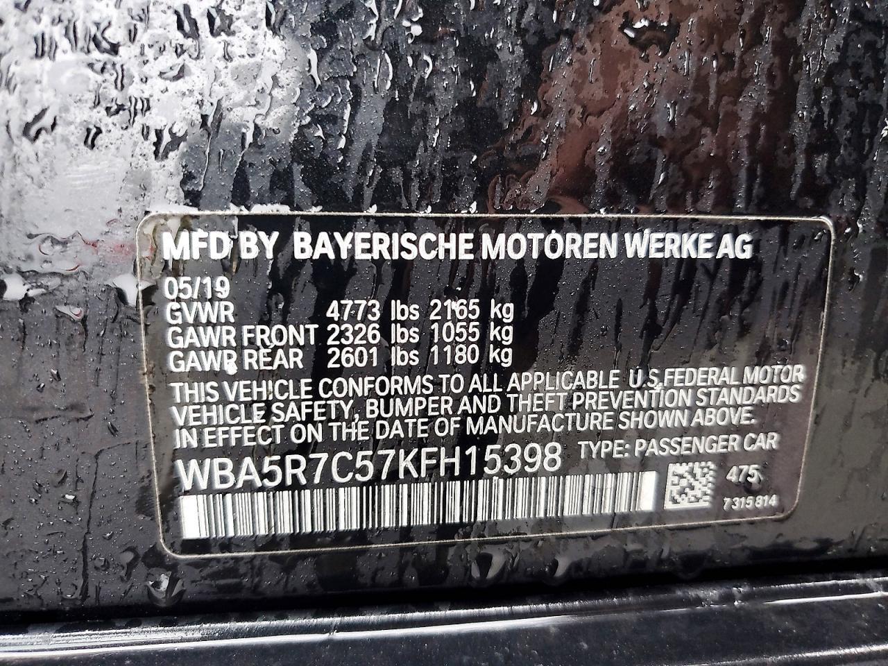 2019 BMW 3 SERIES