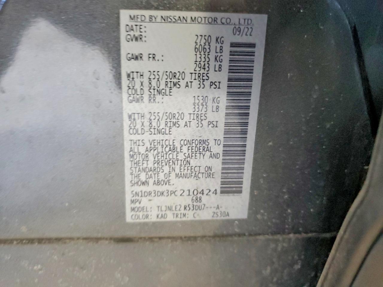 2023 NISSAN PATHFINDER