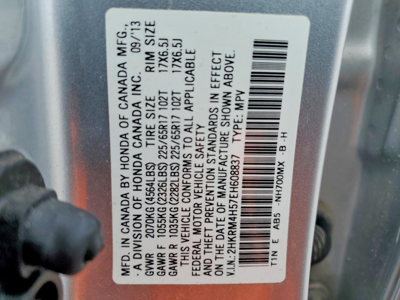 2014 HONDA CR-V
