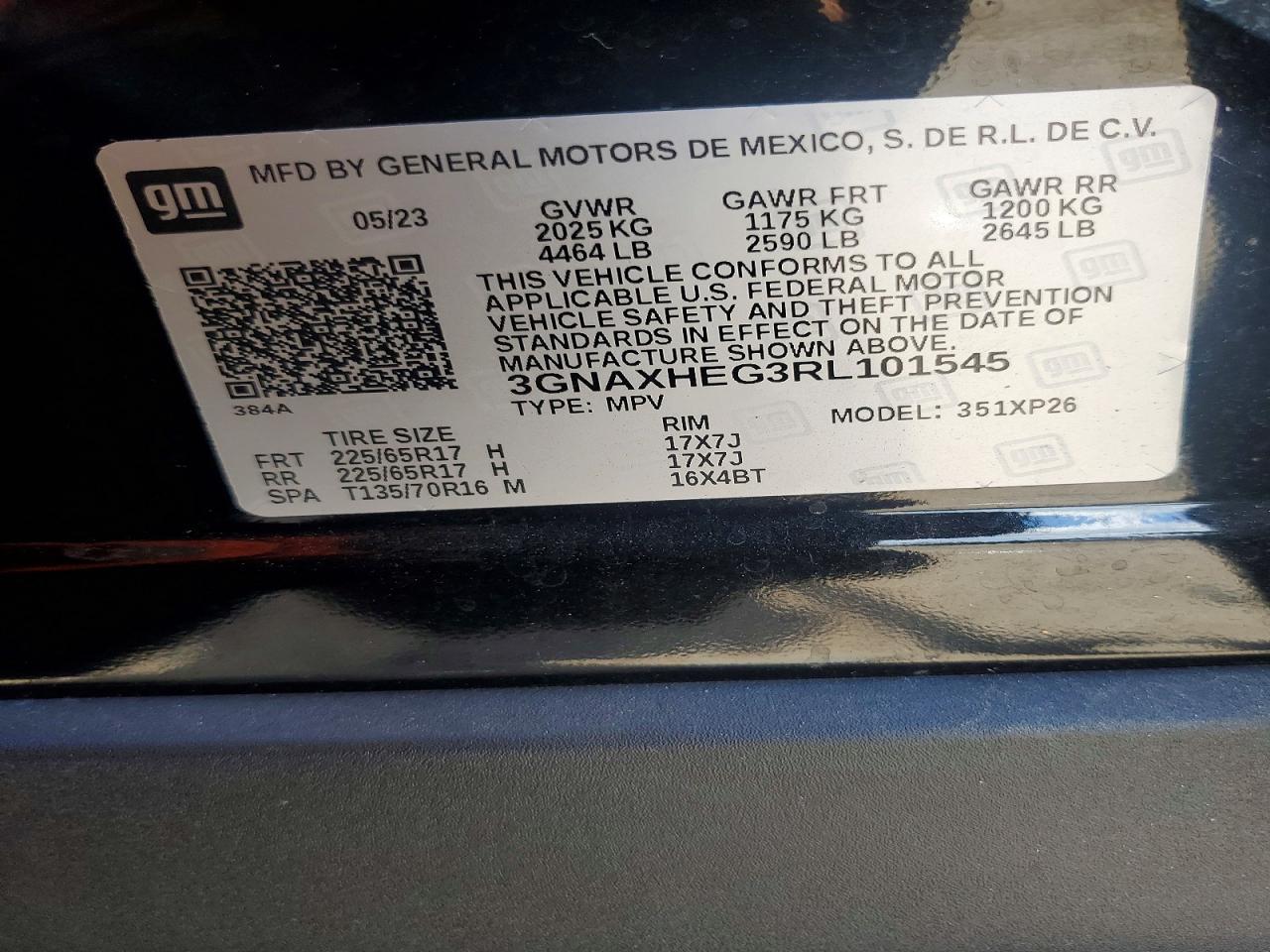 2024 CHEVROLET EQUINOX