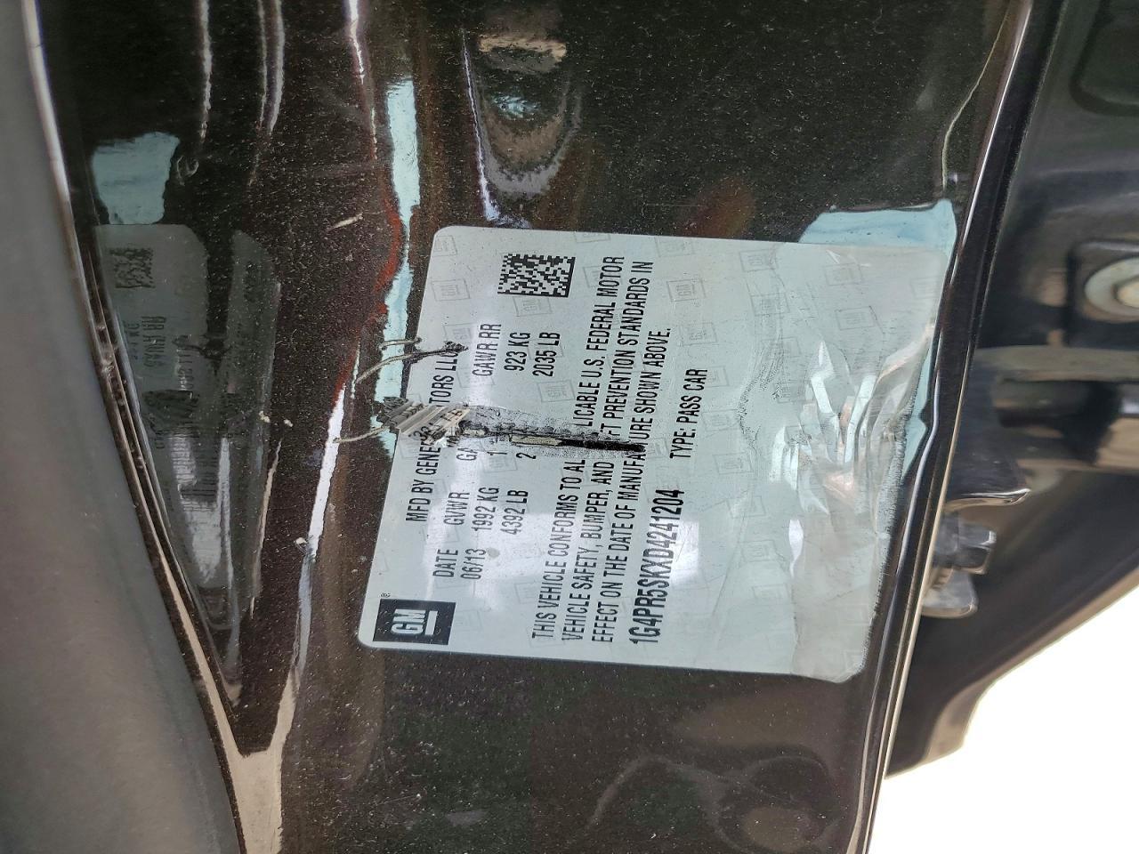2013 BUICK VERANO