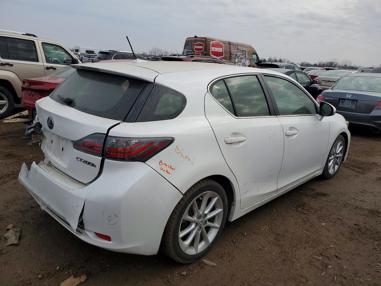 2012 LEXUS CT 200H