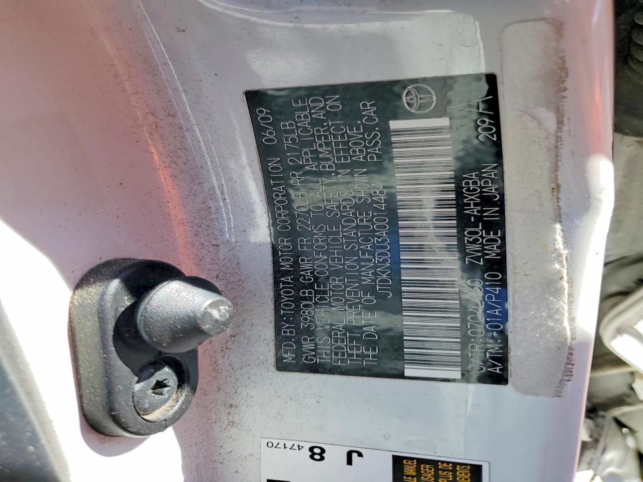 2010 TOYOTA PRIUS