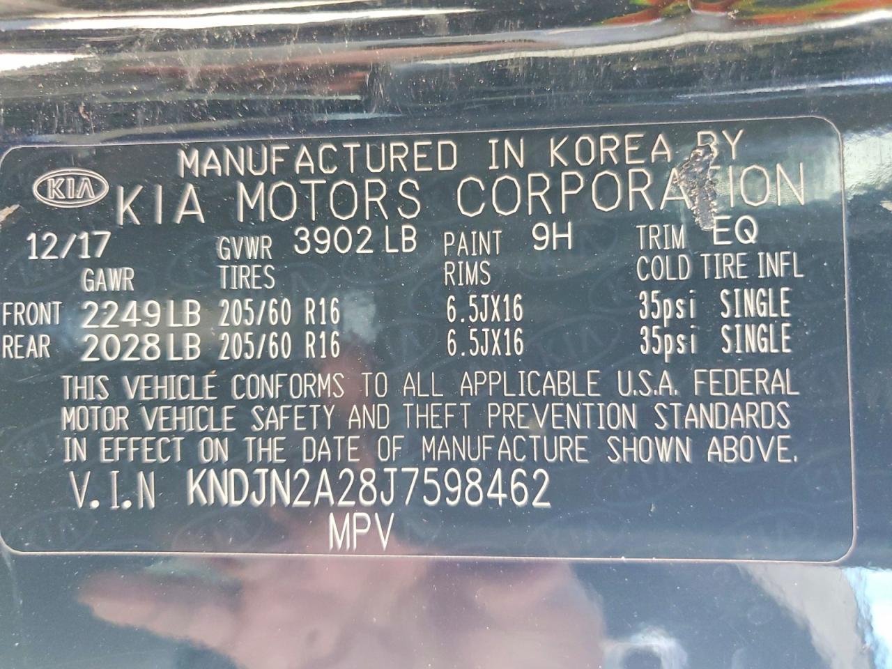 2018 KIA SOUL