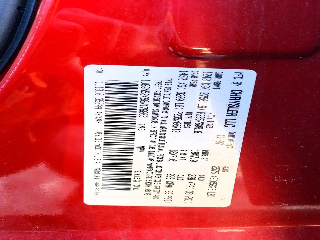 2008 JEEP Liberty