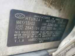 2003 HYUNDAI SANTA FE
