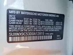 2013 BMW X3