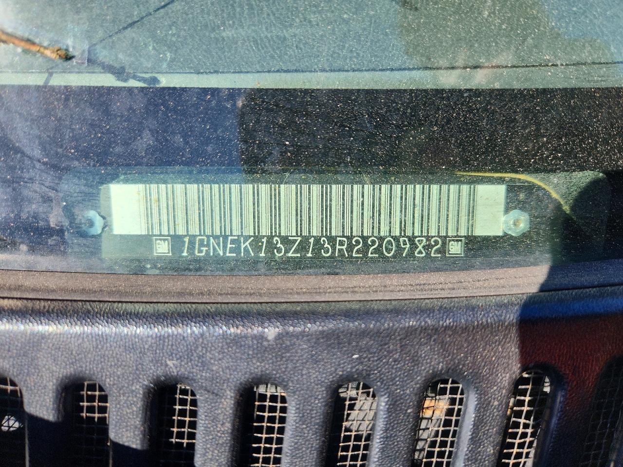2003 CHEVROLET Tahoe