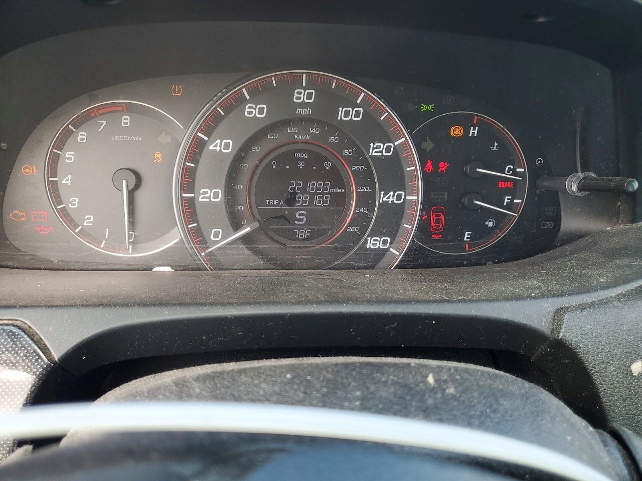 2015 HONDA ACCORD