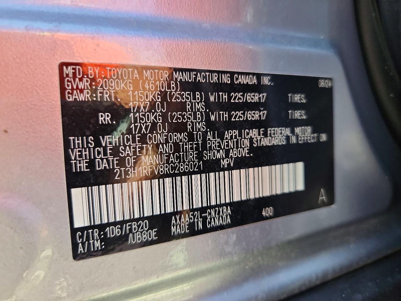 2024 TOYOTA RAV4