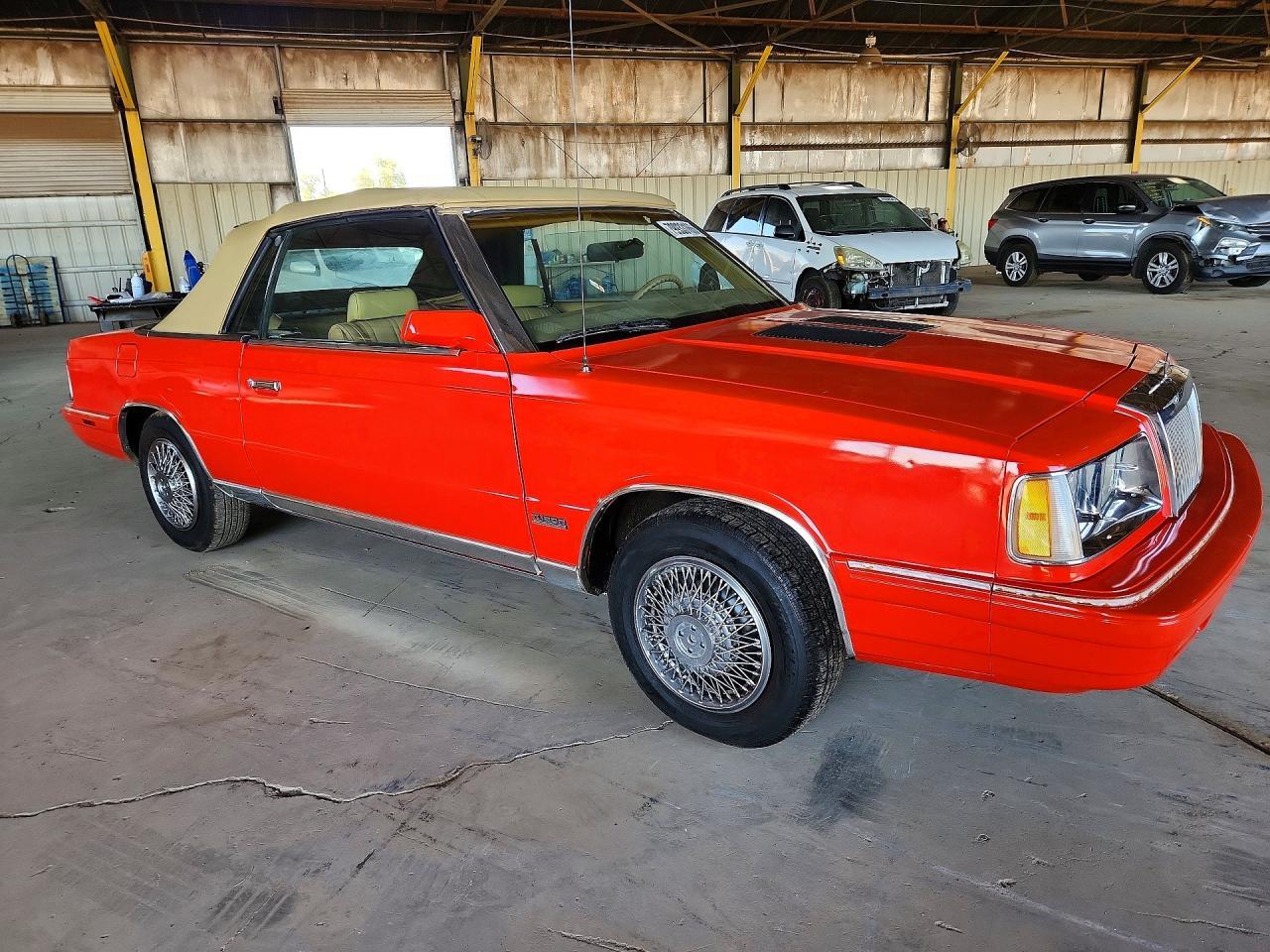1986 CHRYSLER Lebaron