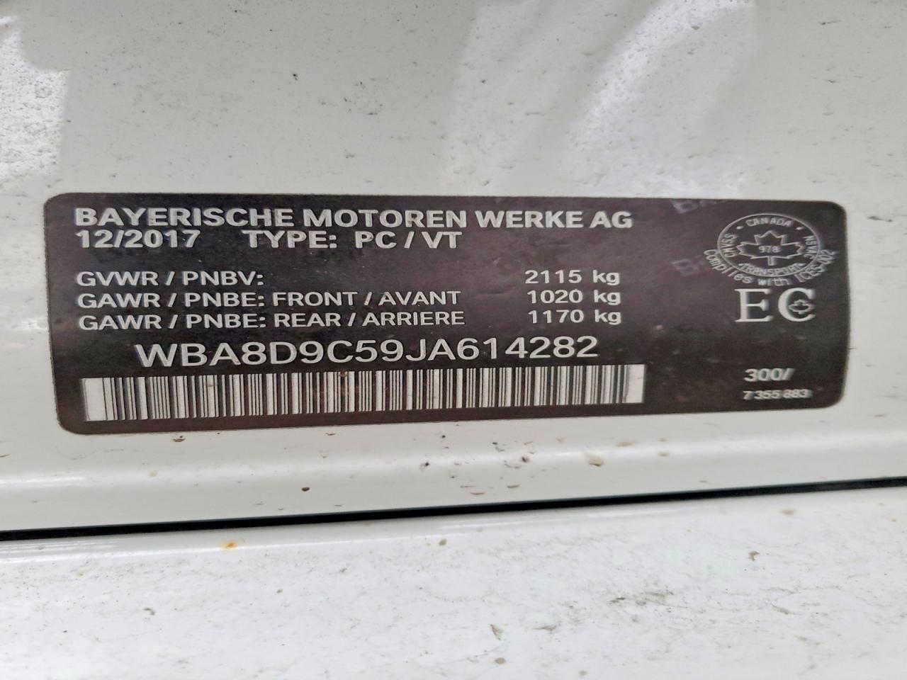 2018 BMW 3 SERIES