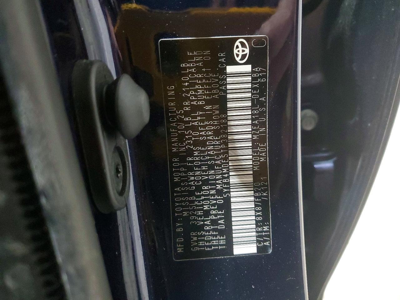 2026 TOYOTA COROLLA