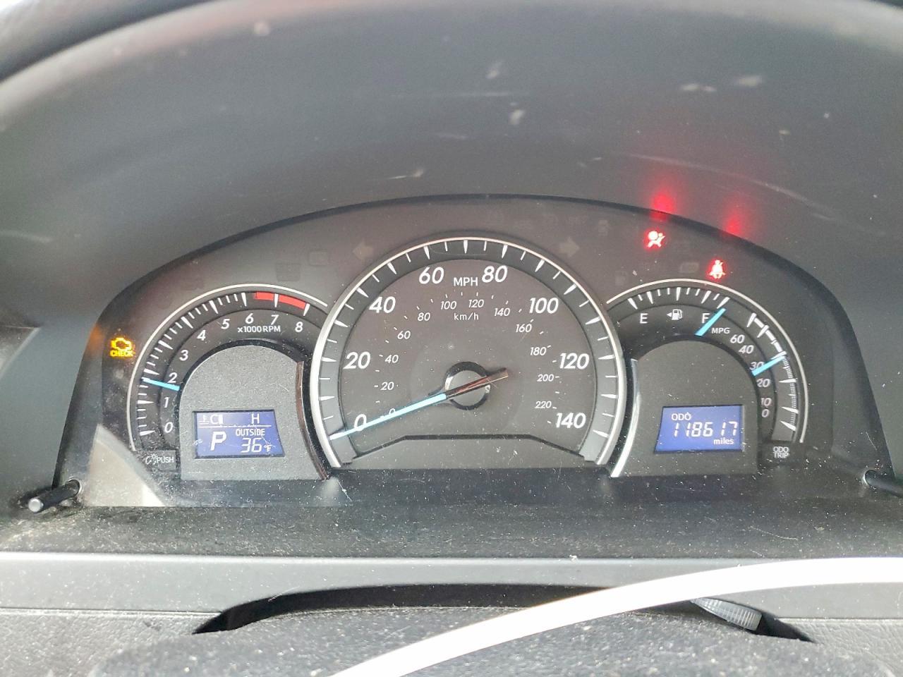 2012 TOYOTA CAMRY