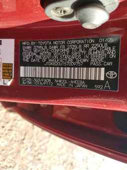 2005 TOYOTA PRIUS