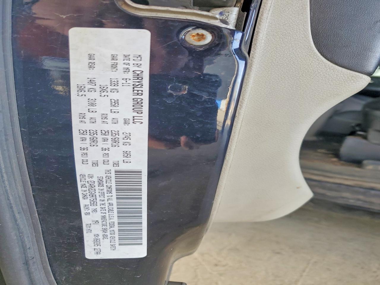 2011 DODGE GRAND CARAVAN