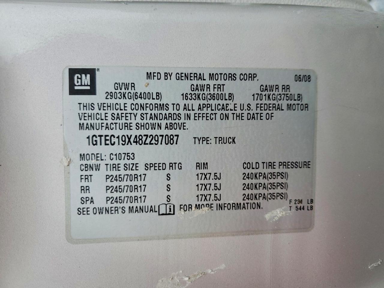 2008 GMC Sierra