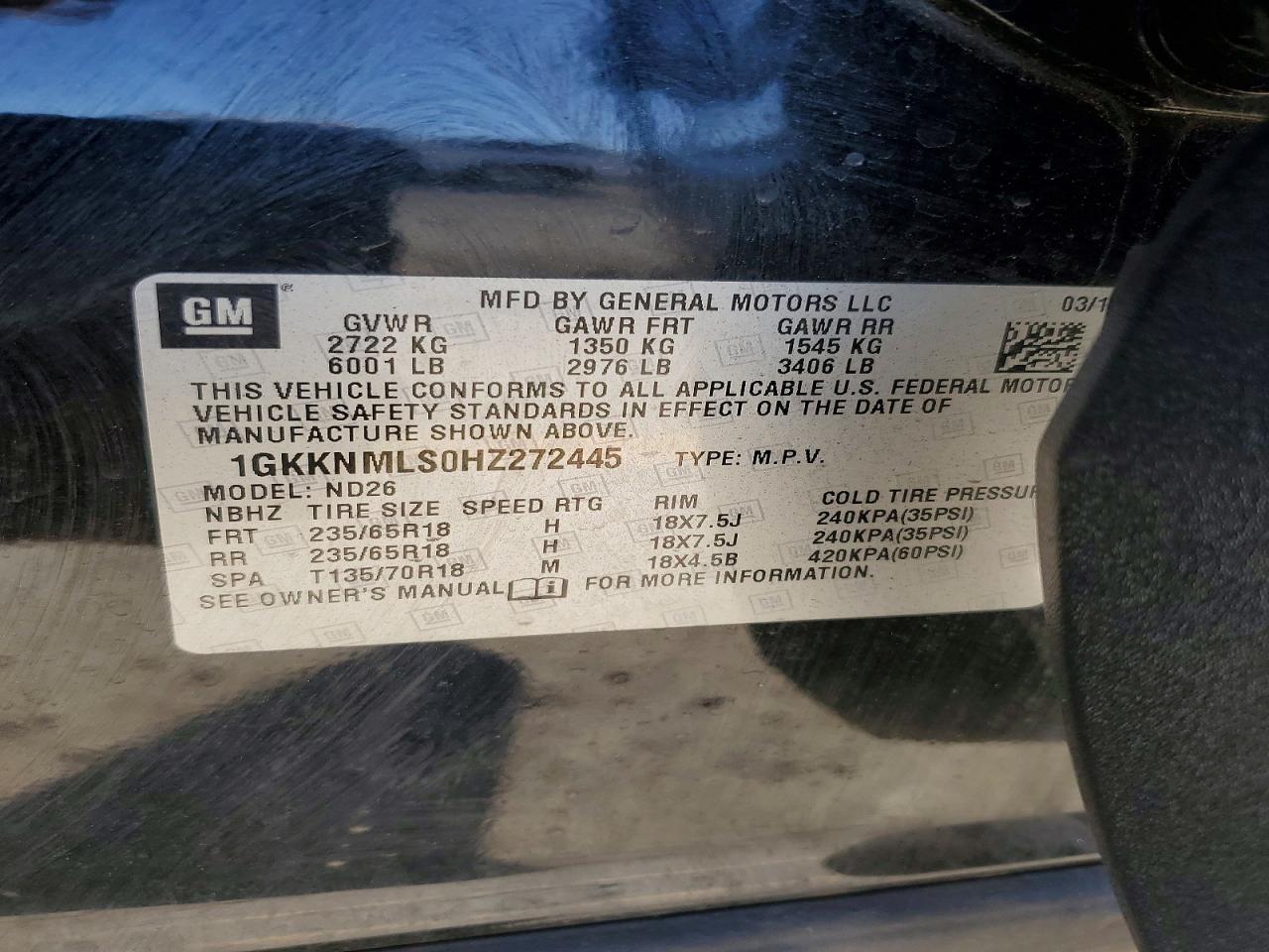 2017 GMC ACADIA
