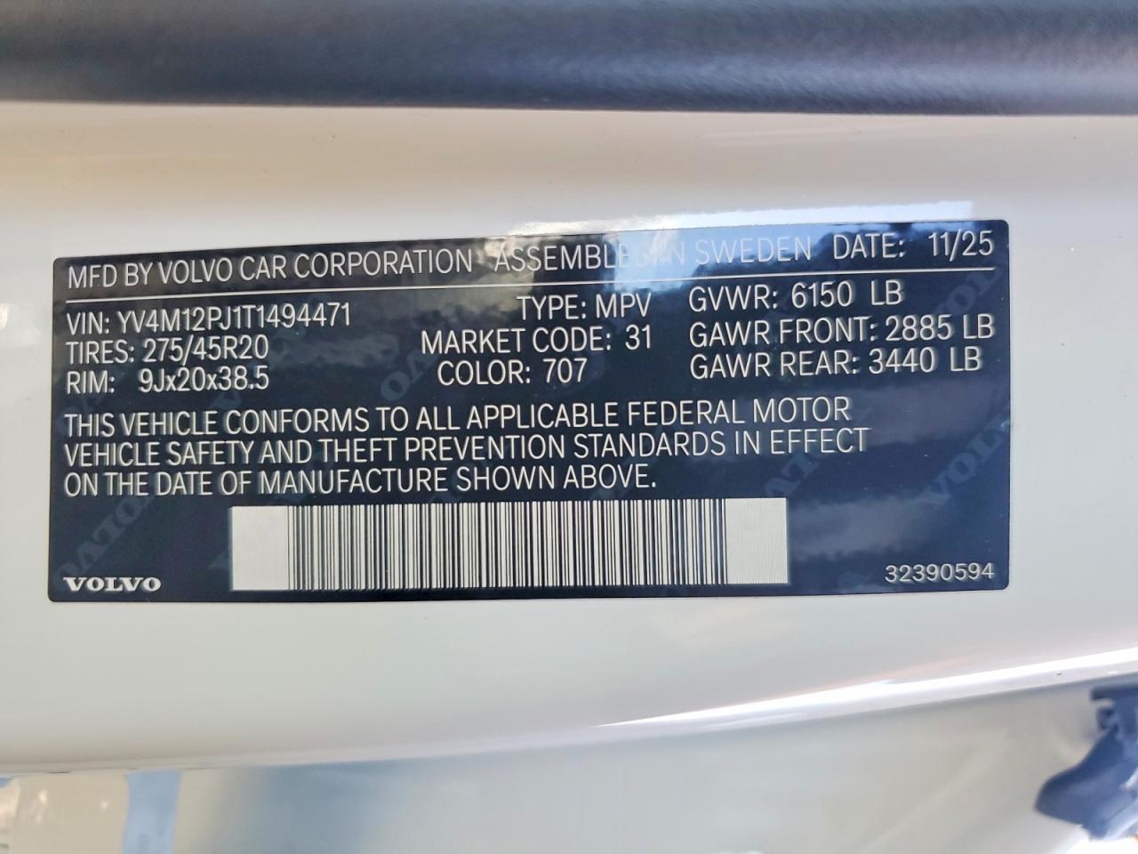 2026 VOLVO XC90