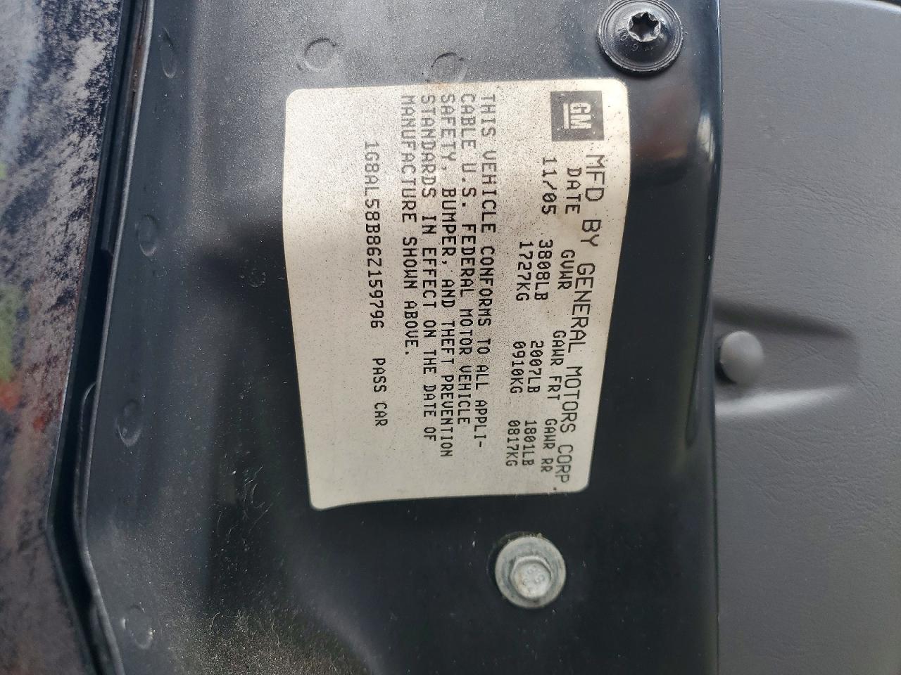 2006 SATURN Ion