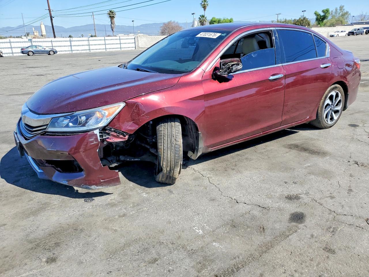 2017 HONDA ACCORD