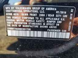 2016 VOLKSWAGEN Passat