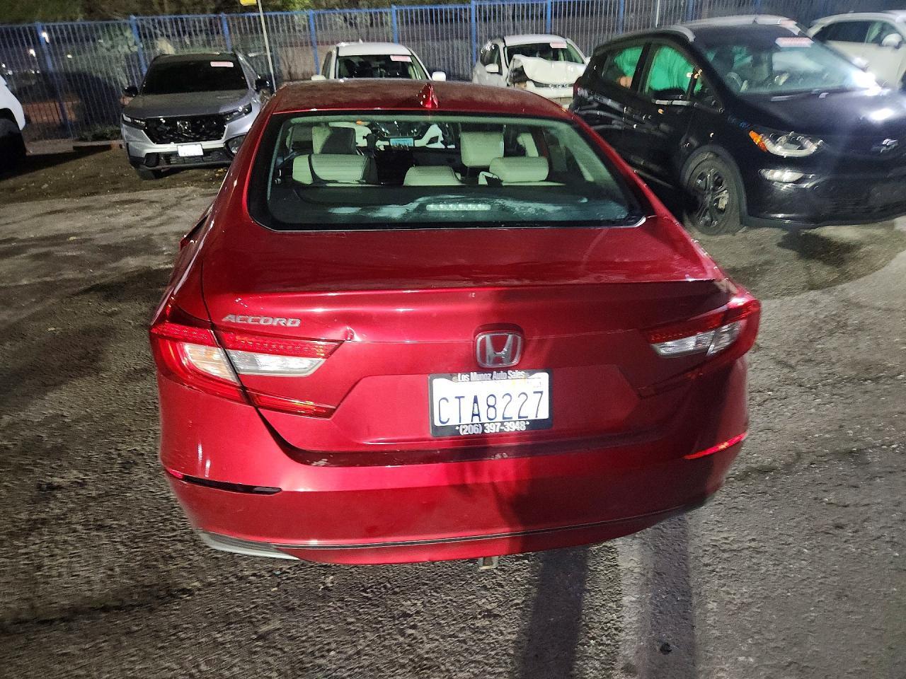 2018 HONDA ACCORD