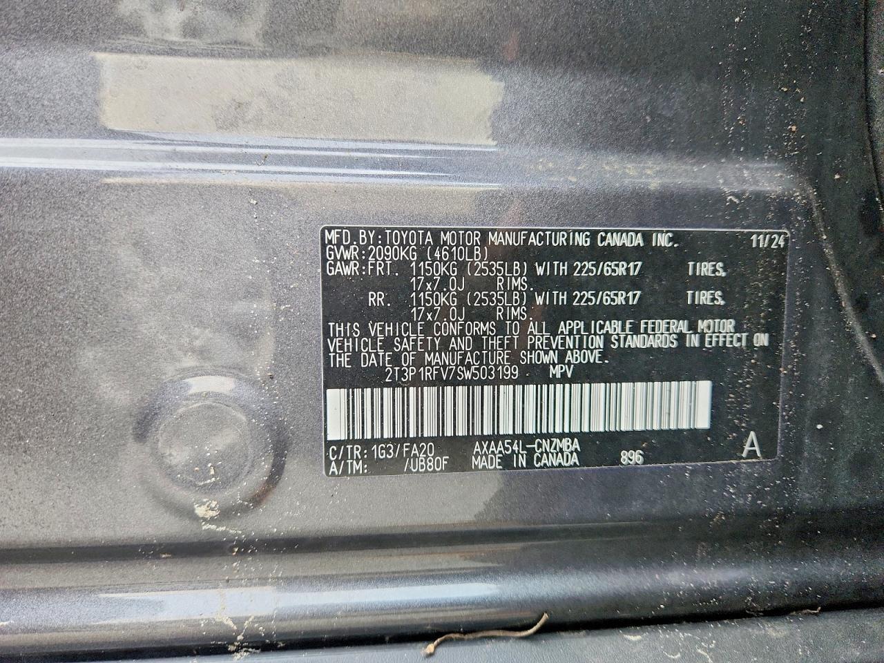 2025 TOYOTA RAV4