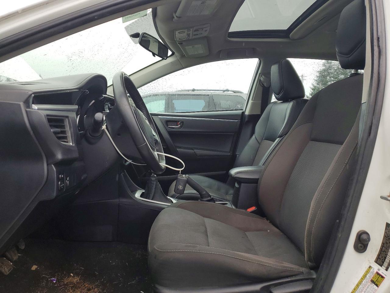 2016 TOYOTA COROLLA
