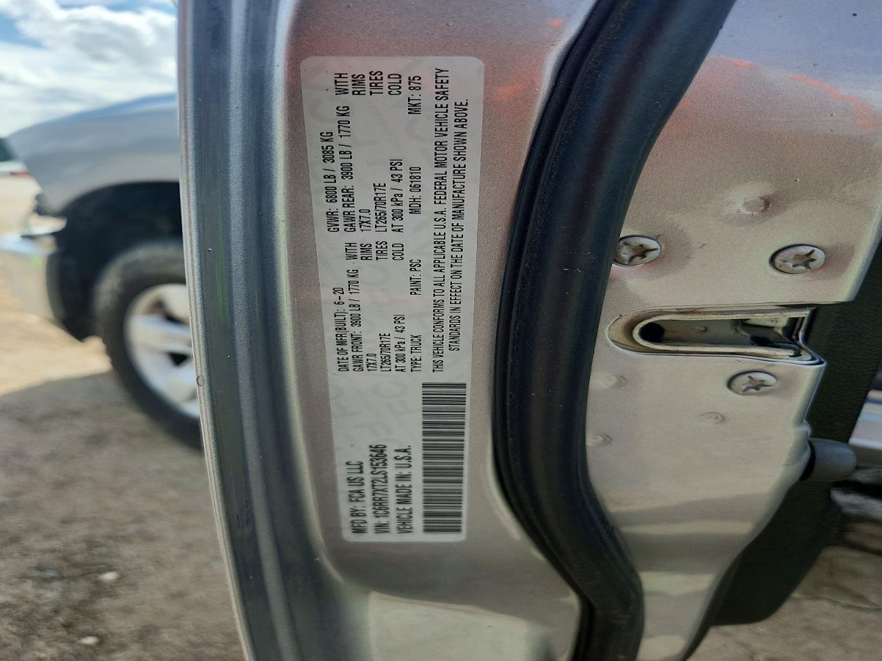 2020 RAM 1500