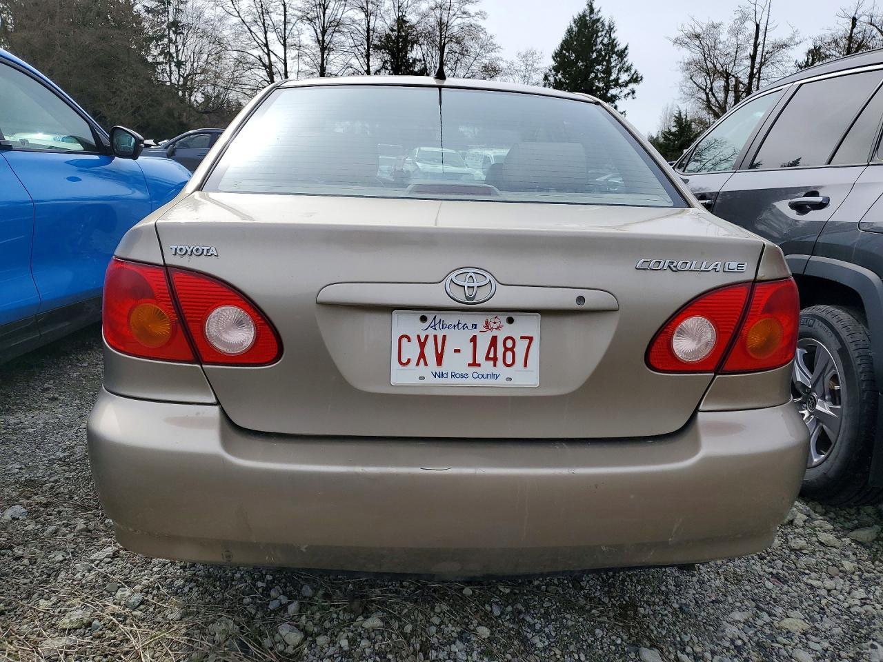 2004 TOYOTA COROLLA