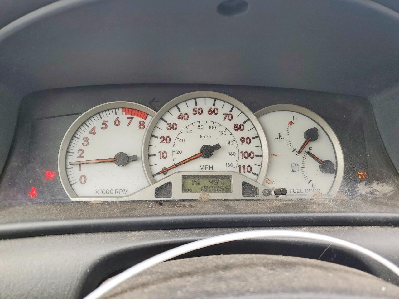 2007 TOYOTA COROLLA