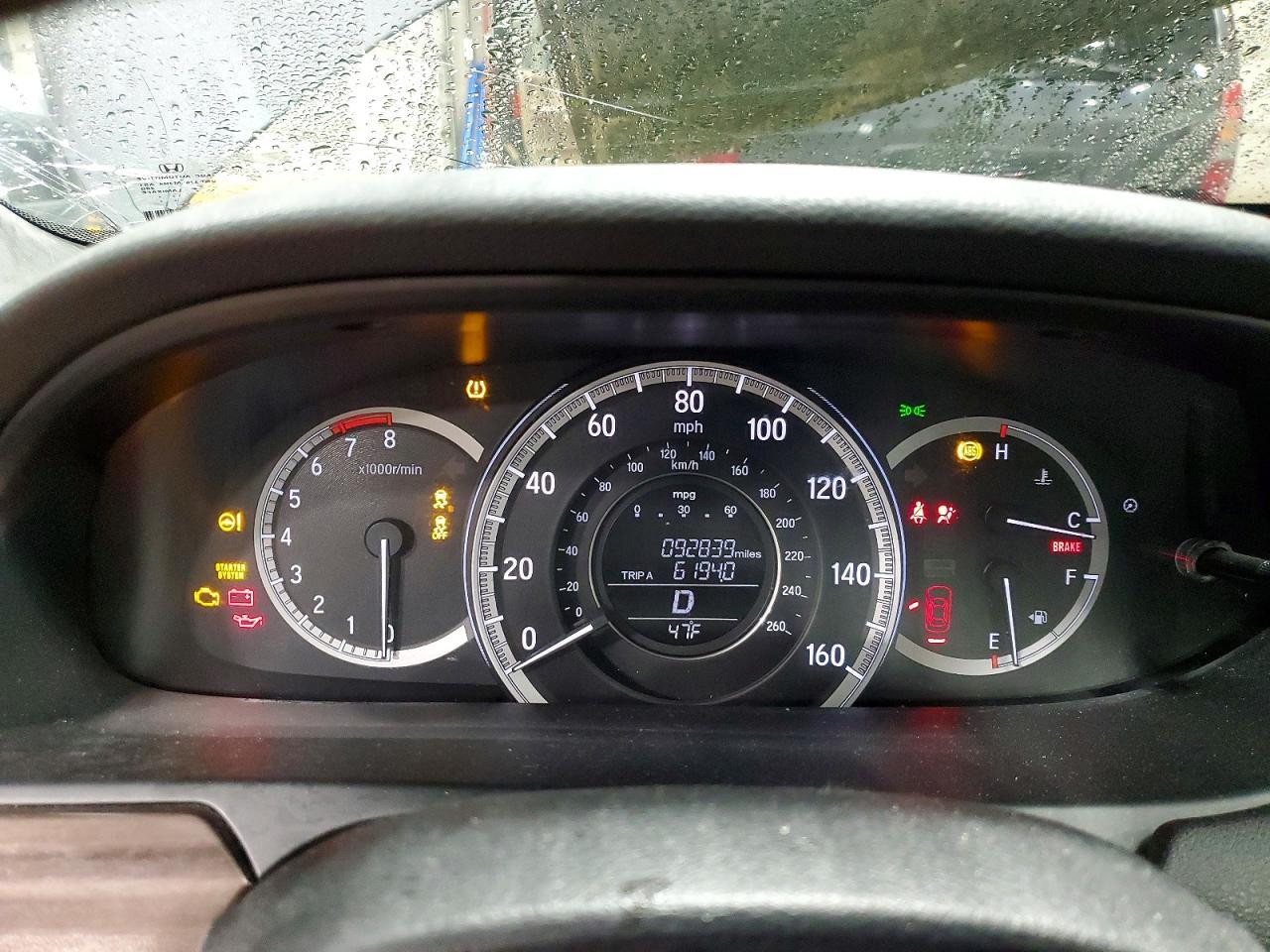 2017 HONDA ACCORD