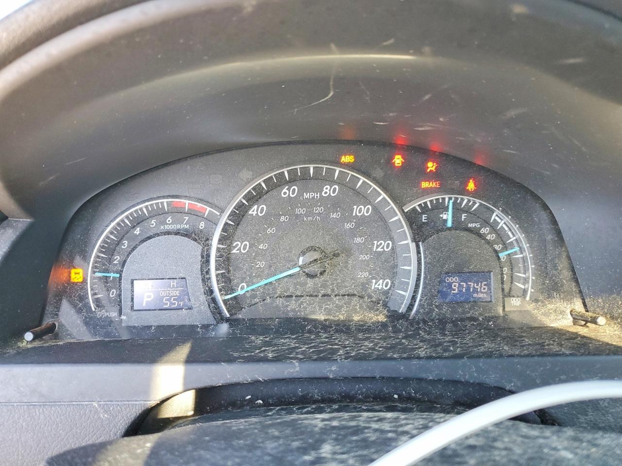 2012 TOYOTA CAMRY