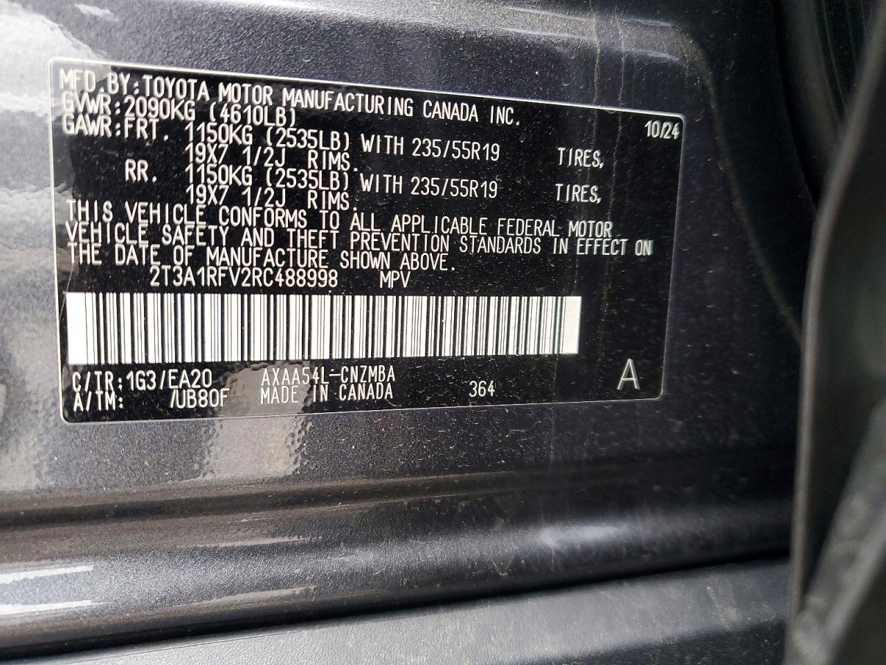 2024 TOYOTA RAV4