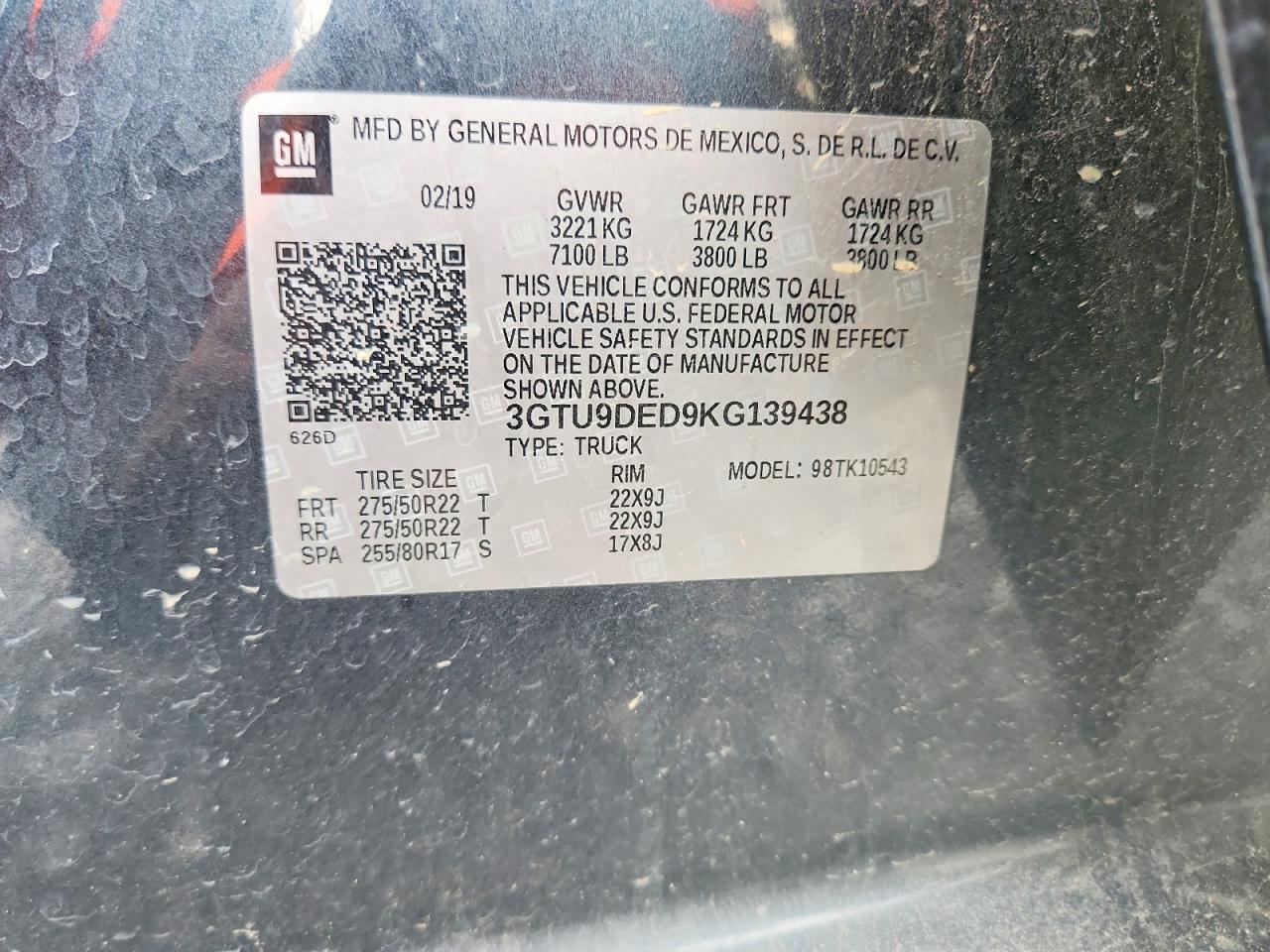 2019 GMC Sierra