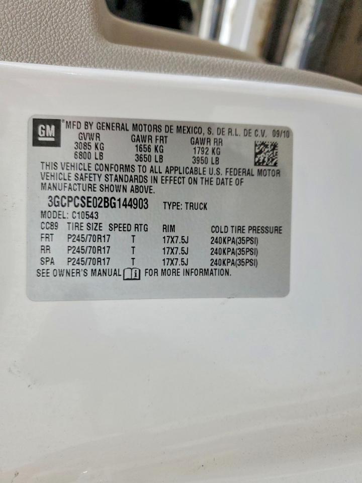 2011 CHEVROLET SILVERADO 1500