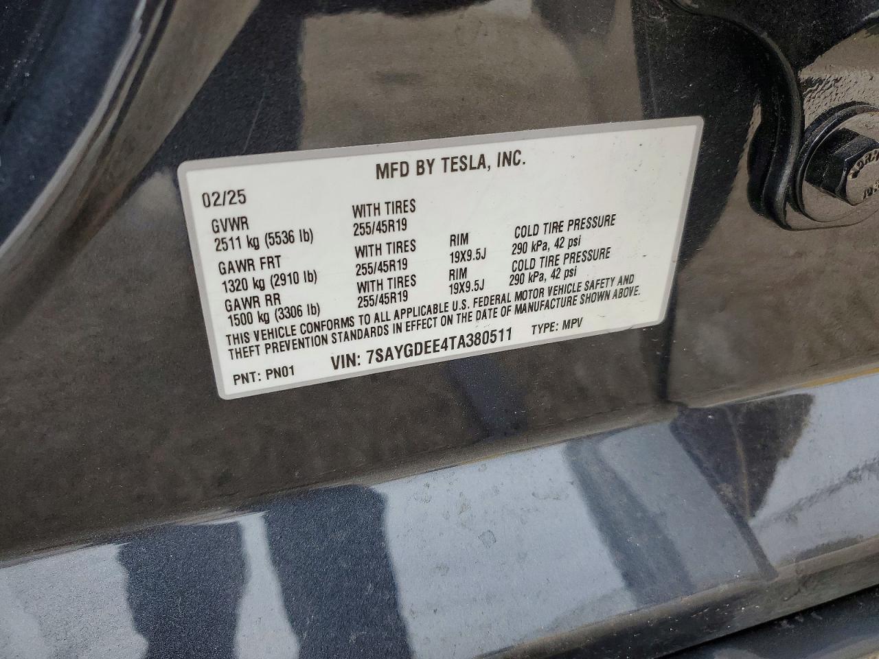 2026 TESLA MODEL Y