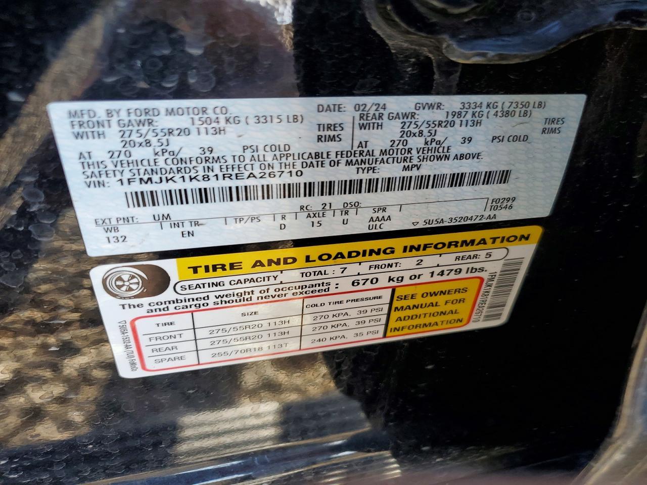 2024 FORD Expedition