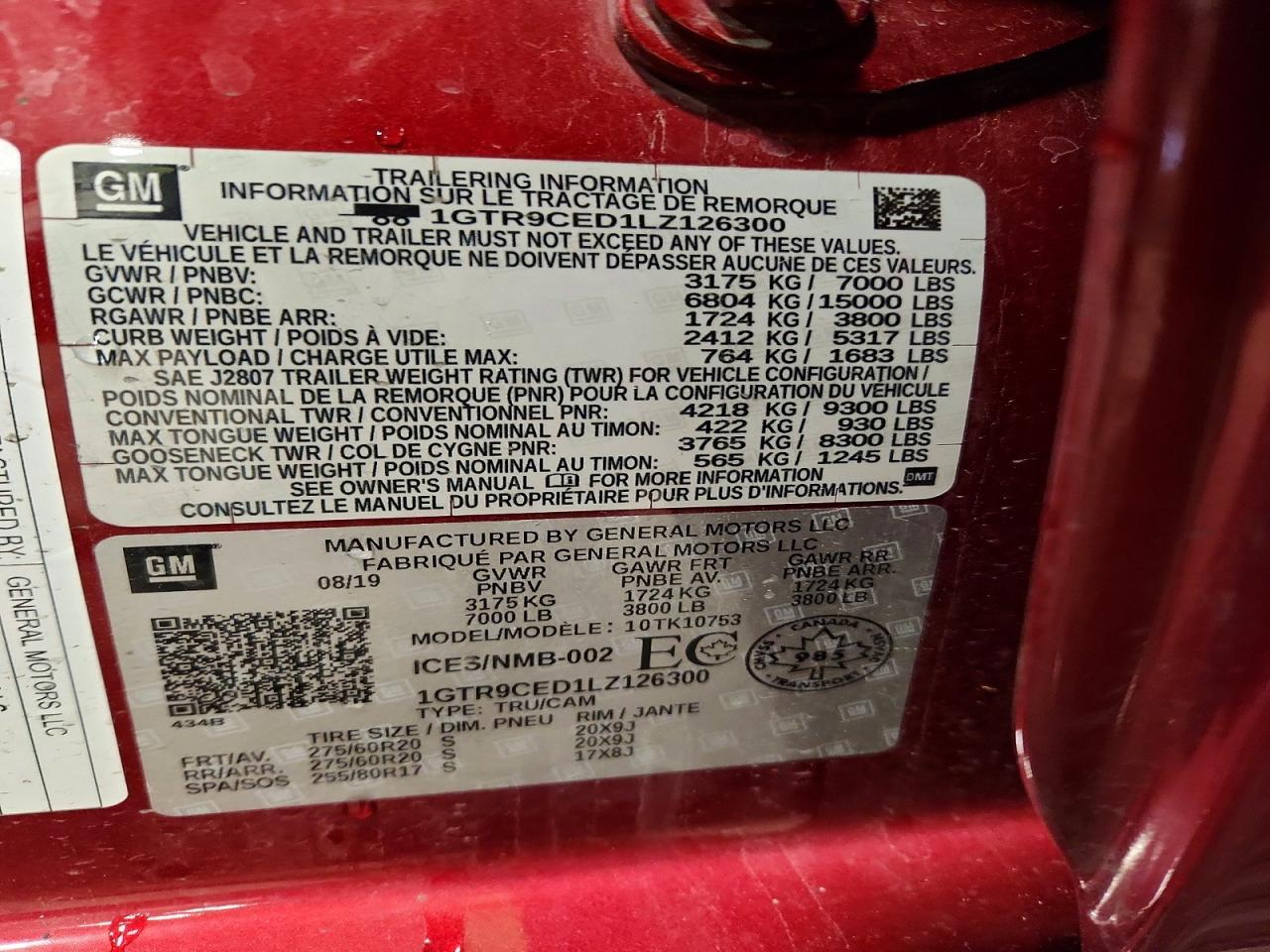 2020 GMC Sierra