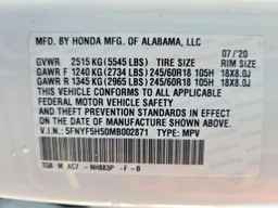 2021 HONDA PILOT