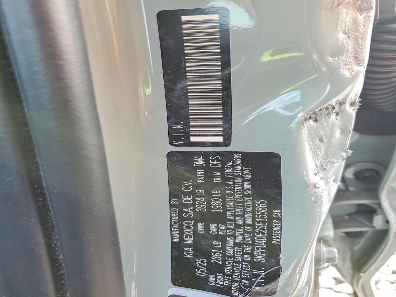 2025 KIA K4