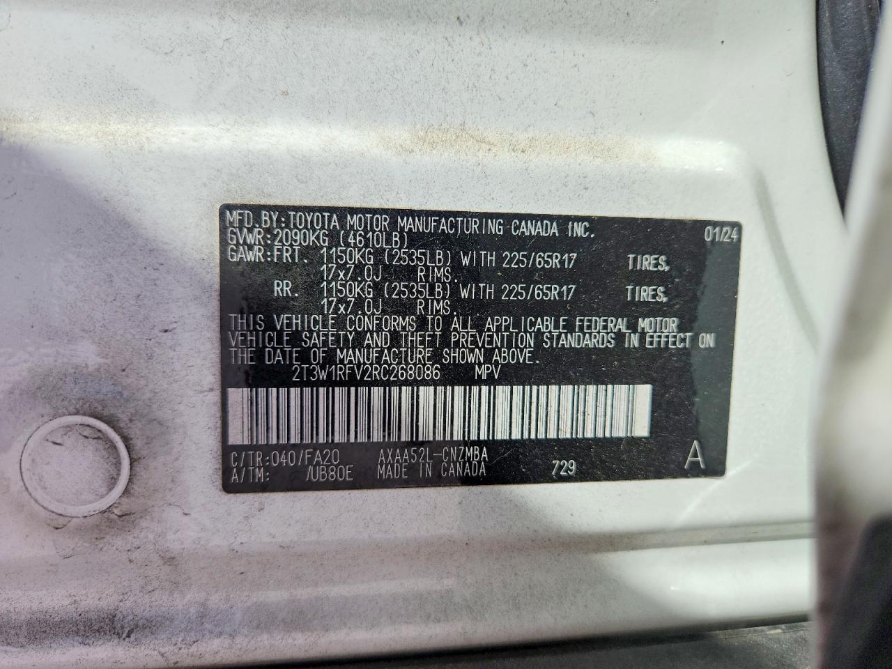 2024 TOYOTA RAV4