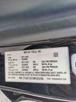 2021 TESLA MODEL 3