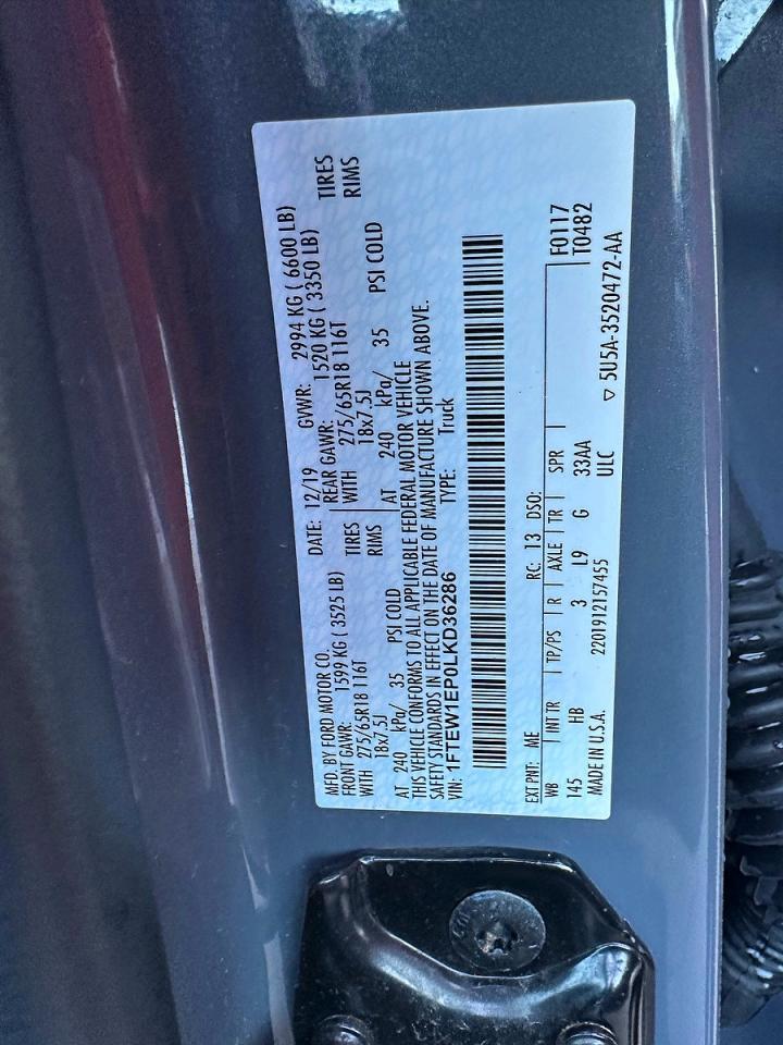 2020 FORD F-150